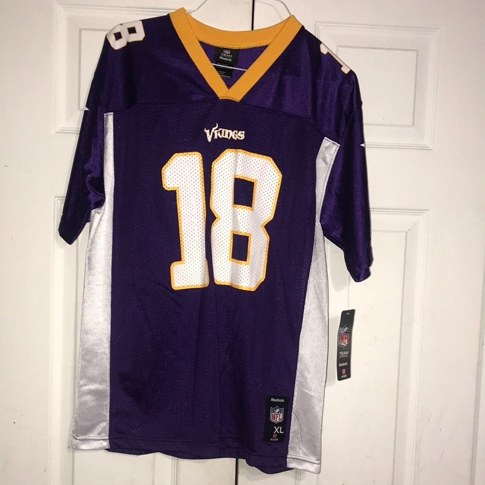 NWT Youth’s NFL Vikings Rice Jersey